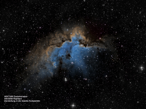 NGC7380 Zauberernebel (Hubble-Farbpalette)